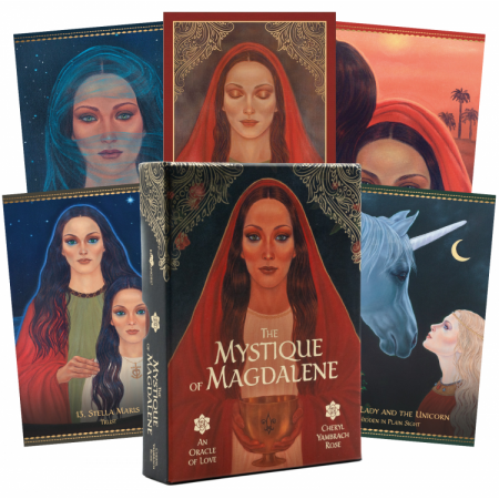 Kosmetinis defektas The Mystique Of Magdalene Oracle kortos Blue Angel